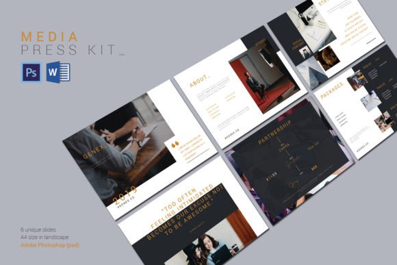 Download Media / Press Kit Template - Press kit Collection