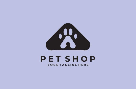 Download Pet Shop Logo with House and Animal - Pet shop Collection