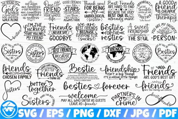 Download Friendship / Best Friends X35 BUNDLE - Friendship Collection