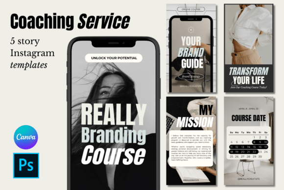 Download Minimalist Coaching Course Templates - Course Collection