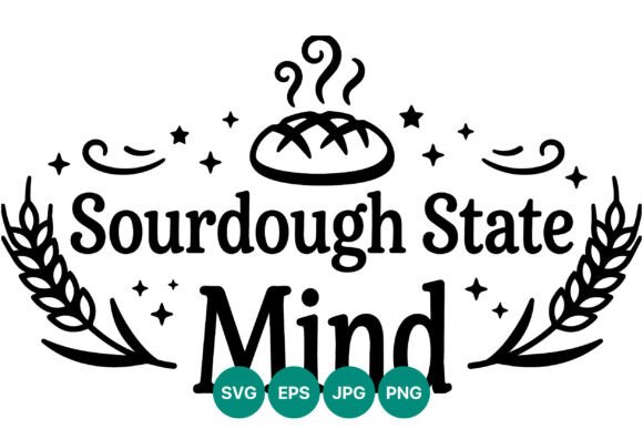 Download Sourdough State Mind Bread Loaf Vector - Premium Resources