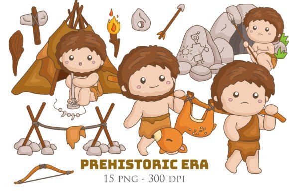 Download Ancient Human Prehistoric Era Clipart - Human Collection