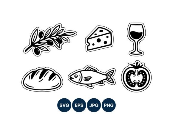 Download Olive Cheese Wine Bread Fish Tomato - Bread Collection